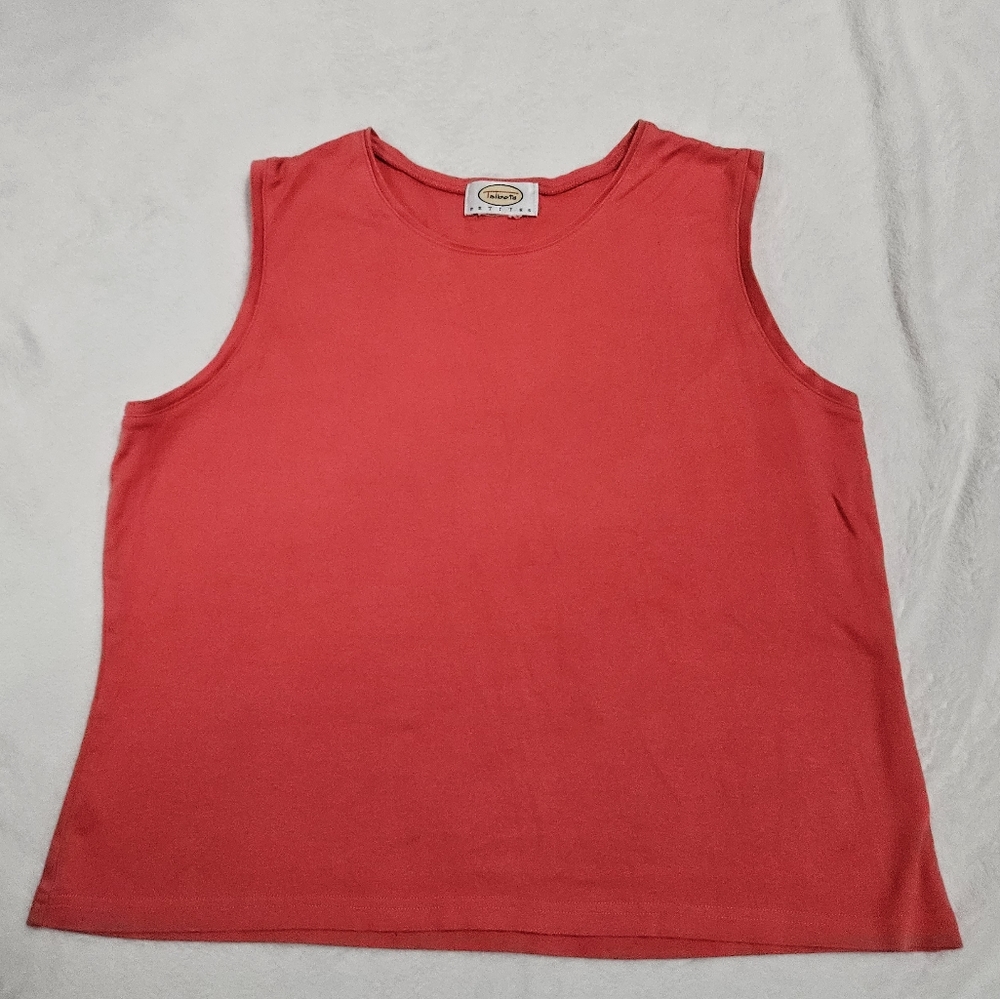 Pink Talbots Petite Sleeveless Top